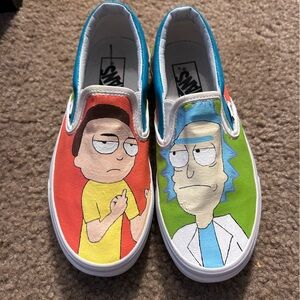 Vans Rick and Morty Slip-On Sneakers
